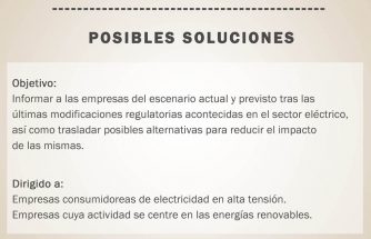 Jornada: “El impacto económico de las modificaciones del suministro eléctrico. Posibles soluciones”